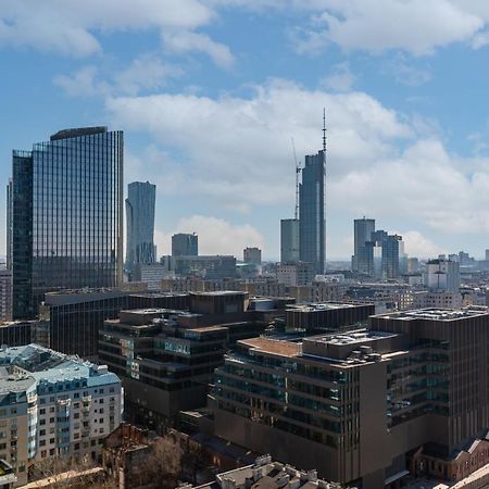 Platinum Towers Apartment With Parking By Renters Prestige Warszawa Exteriör bild